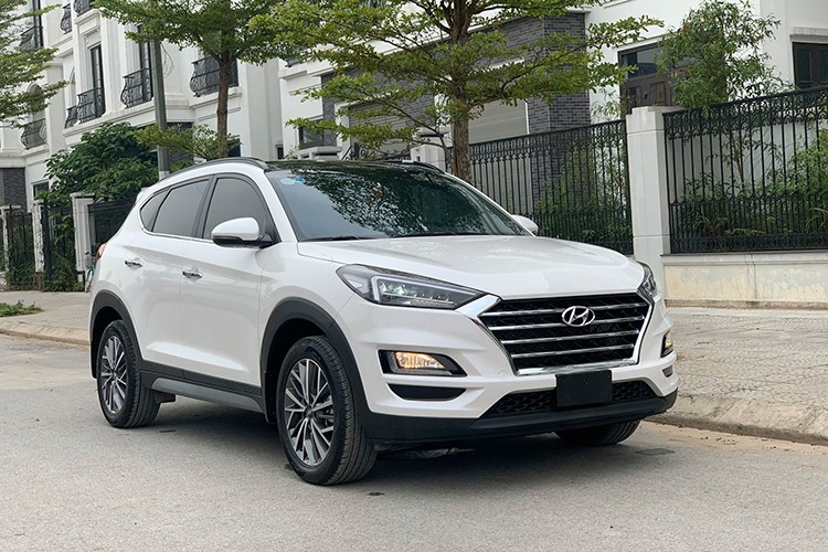 Hyundai Tucson may dau xa hang de 'de' Mazda CX5 va Honda CRV