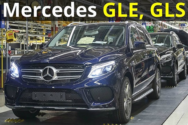 GLE va GLS cua Mercedes-Benz loi he thong khung gam