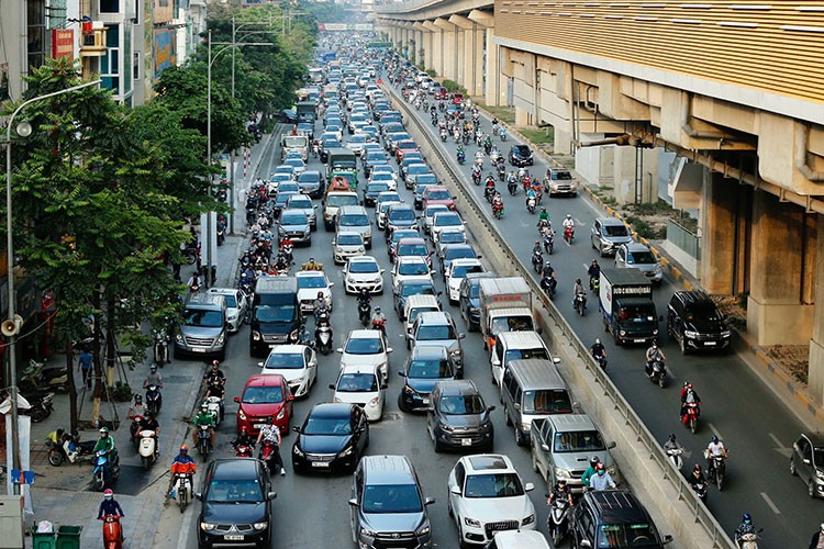 O to nao duoc mien, giam phi khi vao noi thanh Ha Noi?