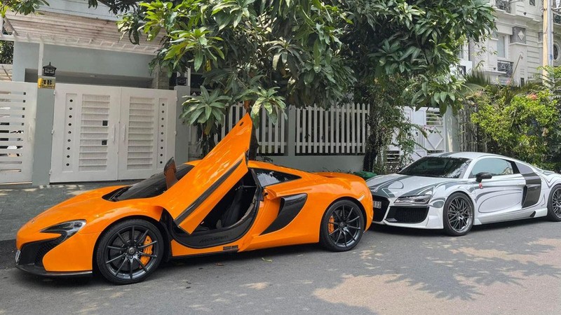 Dai gia TP HCM chi tien ty tau McLaren 650S va Audi R8 can ngay Tet-Hinh-2