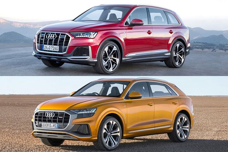 Xe sang Audi Q7 va Q8 bi trieu hoi vi loi bom nhien lieu