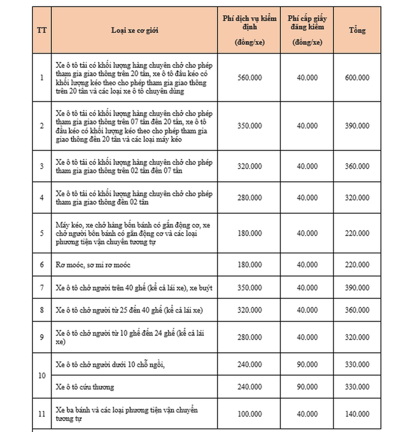 Khi di dang kiem oto ban can nop nhung loai phi nay-Hinh-2