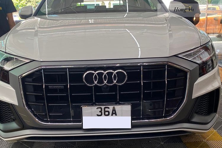 Sieu xe Audi Q8 tu 4,5 ty dong ve tay dai gia Thanh Hoa