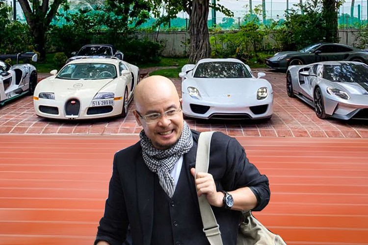 Ong Dang Le Nguyen Vu cho ca dan sieu xe tham du hanh trinh Gumball 3000