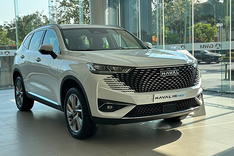 Mau xe SUV Haval H6 hien duoc khuyen mai khung