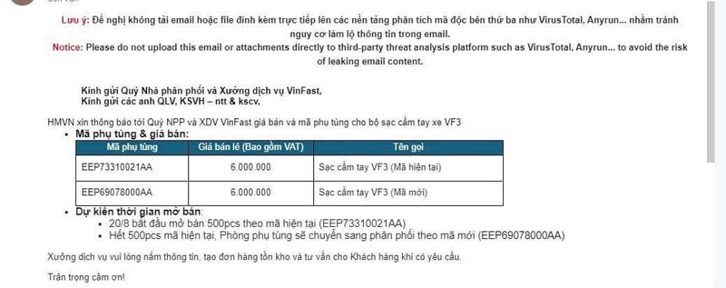 Bo sac tai nha cua VinFast VF3 chuan bi duoc mo ban