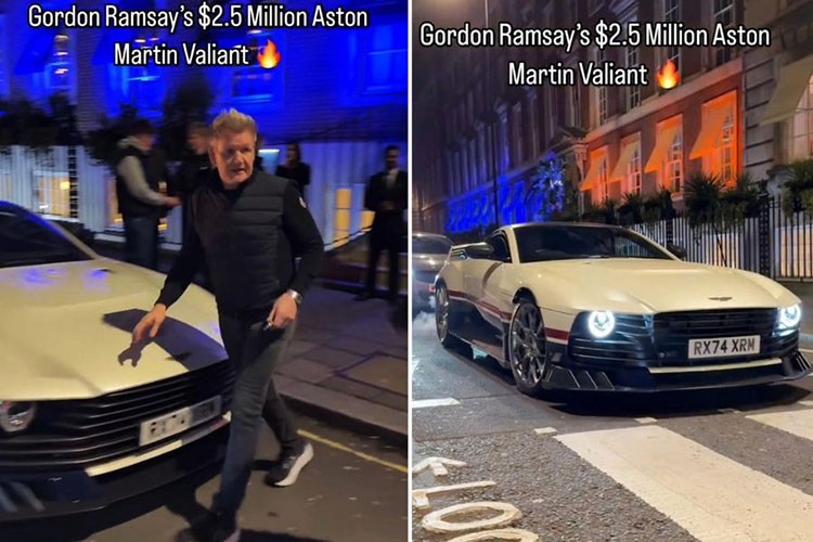 Sieu xe Aston Martin Valiant ve tay Gordon Ramsay gia 77 ty dong