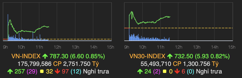 VN-Index tren da chinh phuc moc 790 diem