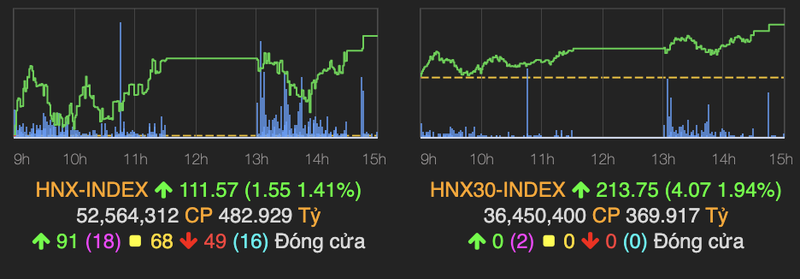 VN-Index tang gan 15 diem, ngan hang ngap trong sac xanh-Hinh-2