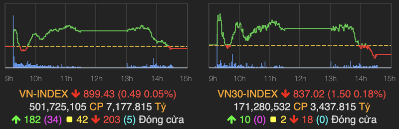 HoSE gap su co chua xac dinh duoc gia ket phien 9/6