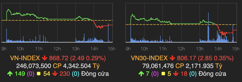 VN-Index dao chieu giam diem, co phieu Sabeco dut da tang 8 phien lien tiep