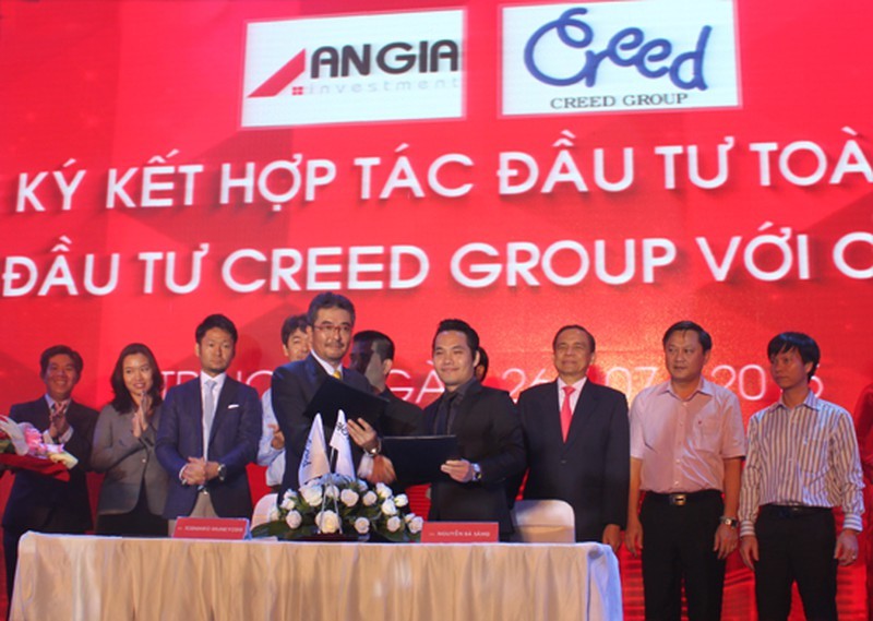 Creed Investments chinh thuc thoai von khoi An Gia