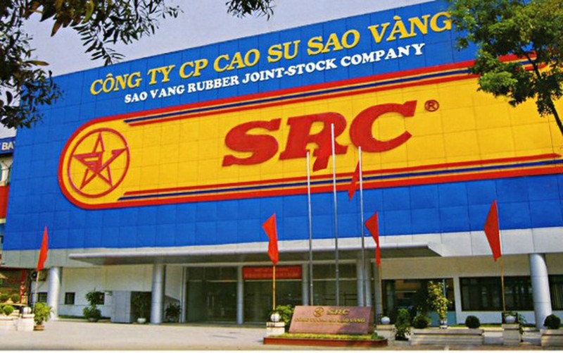 Cao su Sao vang (SRC) bi xu phat va truy thu thue hon 1 ty dong