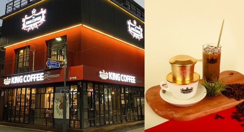 King Coffee của nữ tỷ phú Diệp Thảo lung linh ở Seoul giữa bão y hôn King Coffee cua nu ty phu Diep Thao lung linh o Seoul giua bao y hon