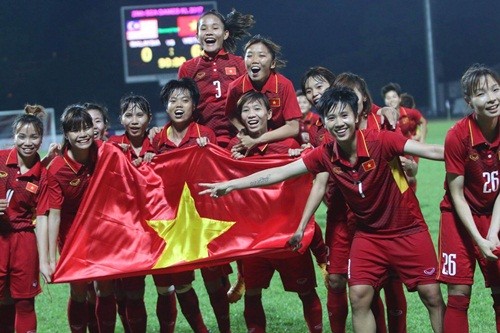 Tuyen nu Viet Nam duoc chia bao nhieu tu 22 ty tien thuong SEA Games 30