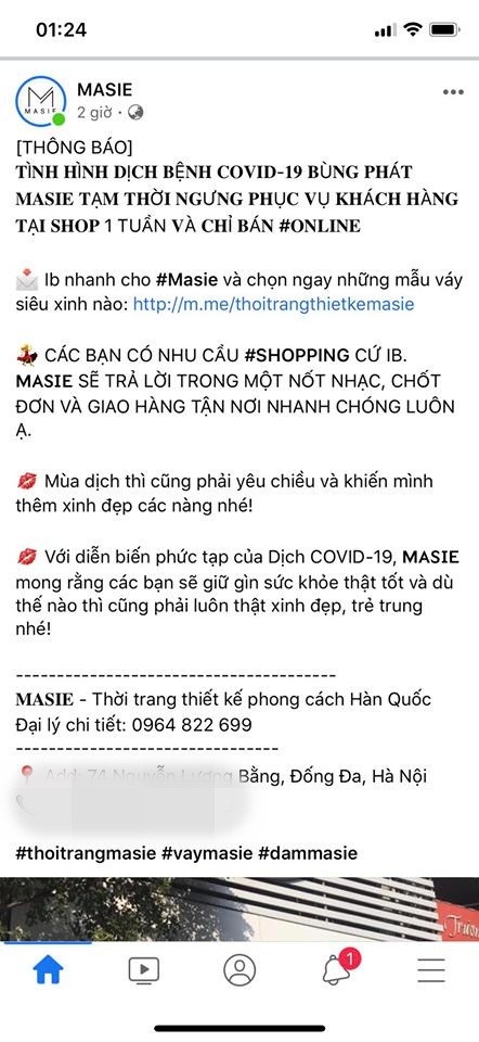 Sau loat ca nhiem Covid-19, nhieu quan cafe, nha hang thong bao dong cua-Hinh-3