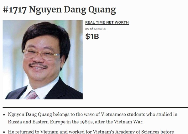 Dai gia Hoa Phat, Massan dut tui bao nhieu tien de tro thanh ty phu Forbes?