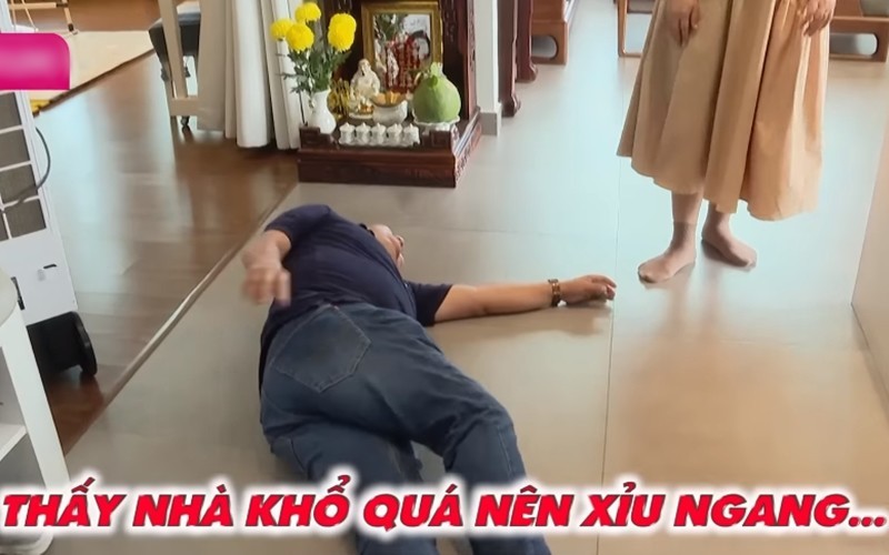 Ben trong ngoi nha co ca rung rau cua A hau Diem Chau-Hinh-2