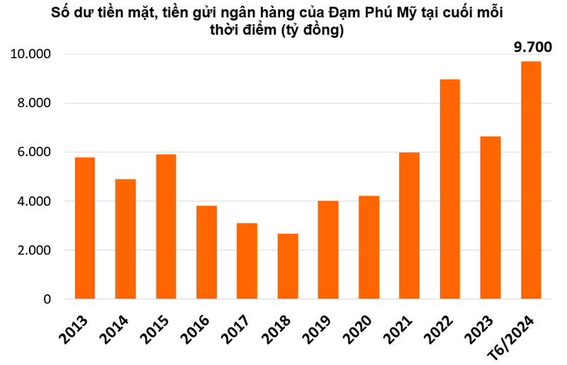 Dam Phu My co gan 10.000 ty gui ngan hang nhung van di vay