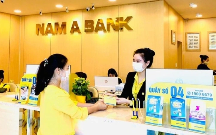 Nam A Bank lai truoc thue hon 2.200 ty dong