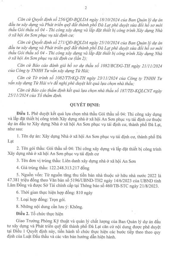 Lam Dong: Nho dau Cty Thanh Tam An thang goi thau 3,34 ty lam duong tai Tho Xuan?-Hinh-5