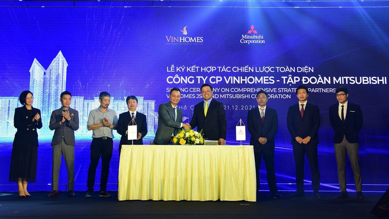 Vinhomes ky ket hop tac toan dien voi Mitsubishi