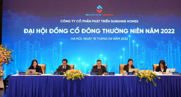 Sunshine Homes (SSH) dat ke hoach doanh thu nam 2022 dat 3.000 ty dong