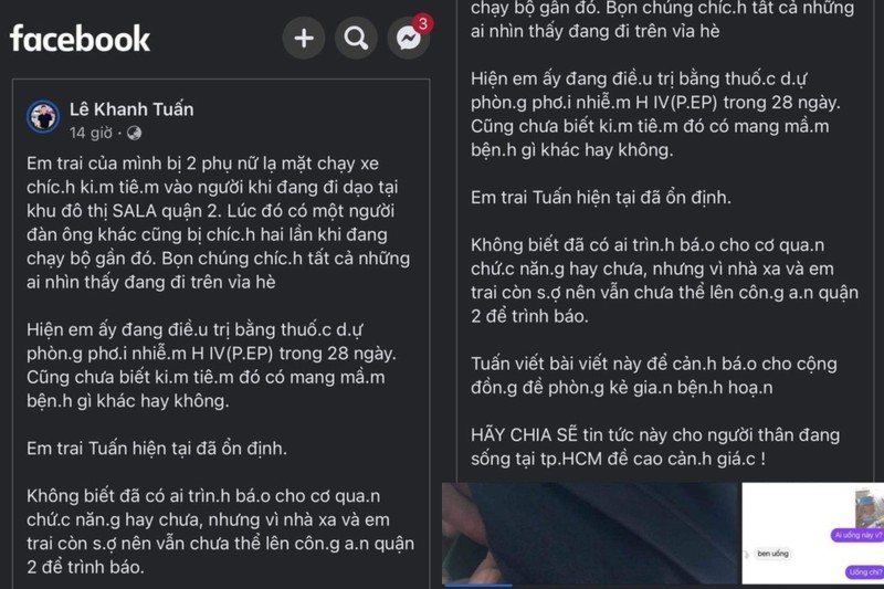 Thieu nien 16 tuoi bi 2 nguoi phu nu chich kim tiem tai khu do thi Sala