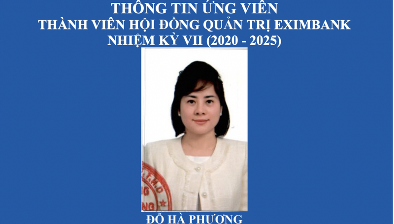 Tan nu Chu tich Ngan hang Eximbank: Xinh dep va hoc hanh bai ban-Hinh-2