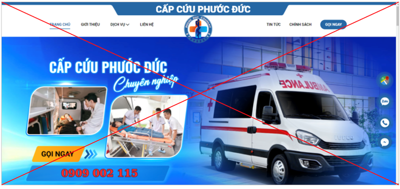 Phat hien co so o Ben Binh Dong van chuyen cap cuu khong phep