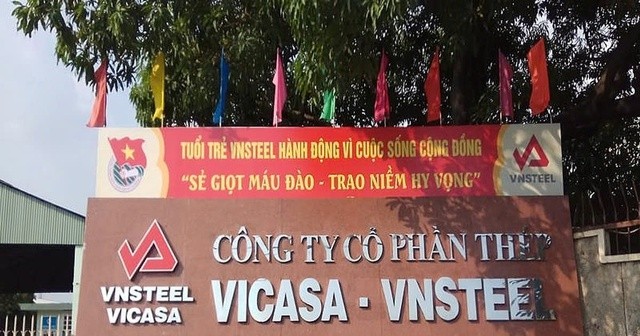 Thep Vicasa - VNSteel bi nhac nho do cham cong bo thong tin