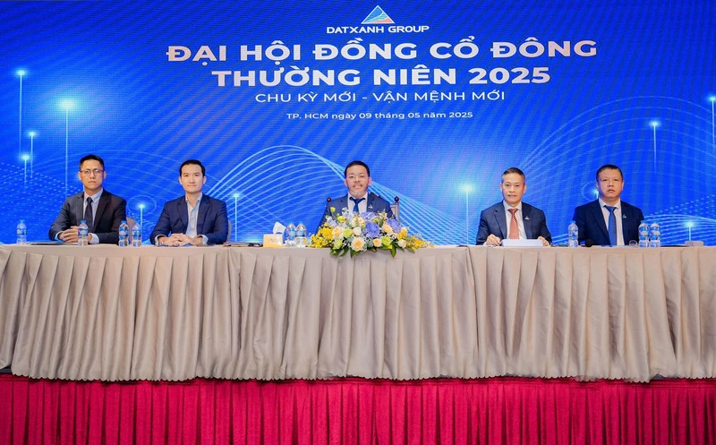 Tập đoàn Đất Xanh đặt mục tiêu doanh thu 7.000 tỷ đồng năm 2025 Tap doan Dat Xanh dat muc tieu doanh thu 7.000 ty dong nam 2025