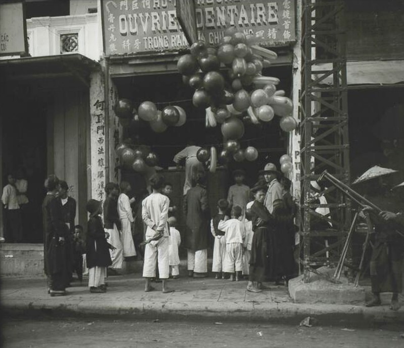 Khong khi Tet Ha Noi nam 1928 qua ong kinh nguoi Phap-Hinh-2