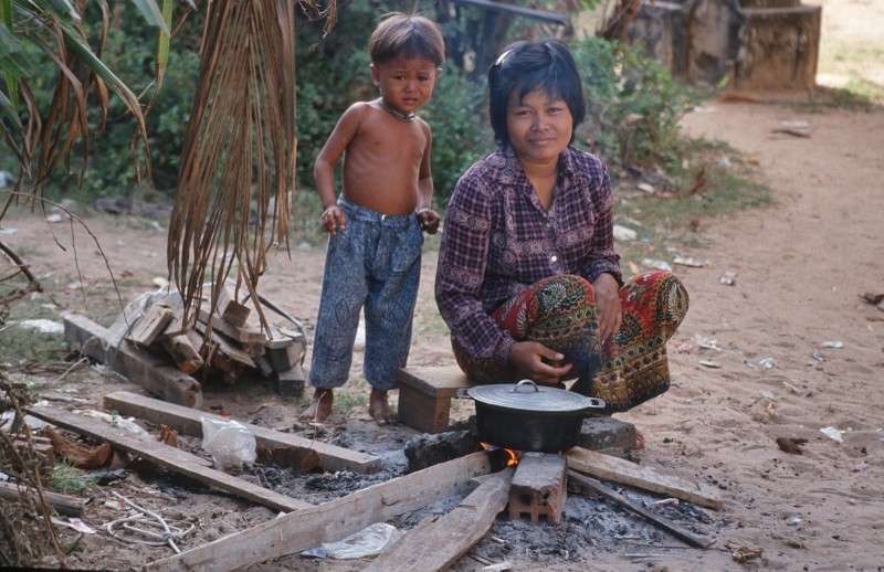 Nhung hinh anh dat gia ve vung dat Siem Reap co xua o Campuchia nam 1992-Hinh-10