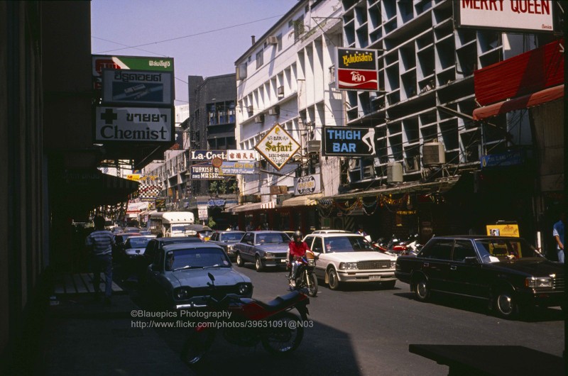 Loat anh song dong ve thanh pho Bangkok nam 1989-Hinh-10