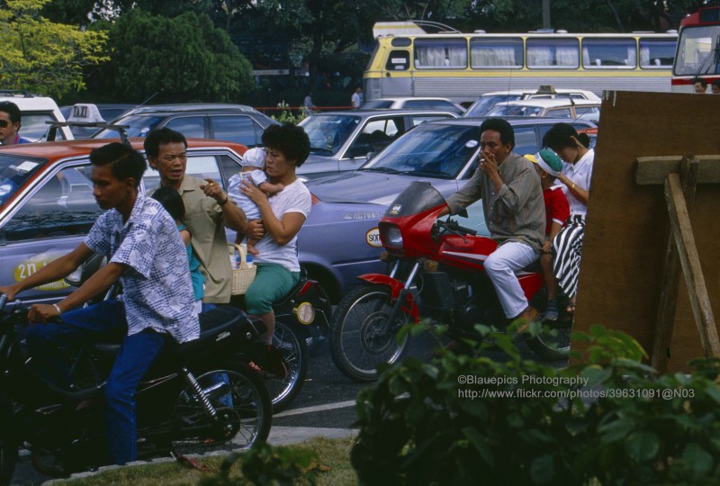 Loat anh song dong ve thanh pho Bangkok nam 1989-Hinh-13