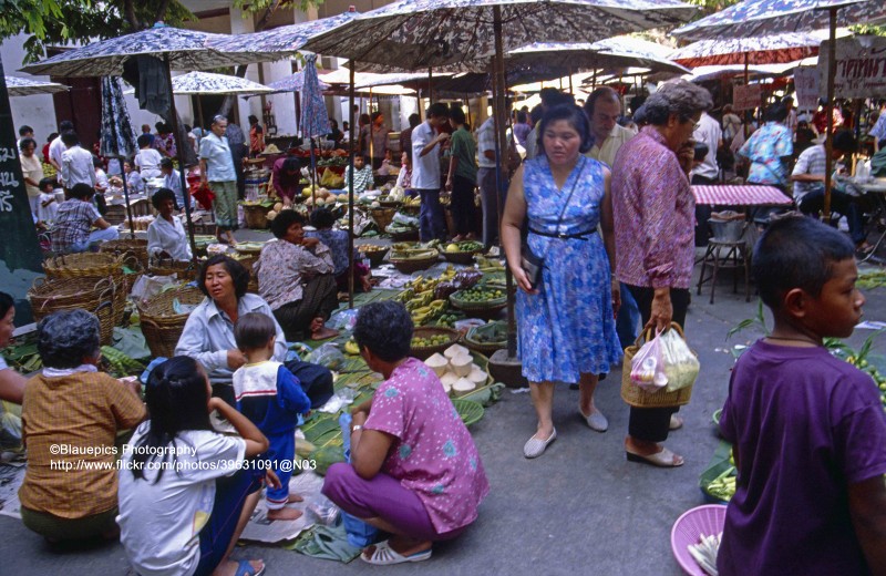 Loat anh song dong ve thanh pho Bangkok nam 1989-Hinh-2