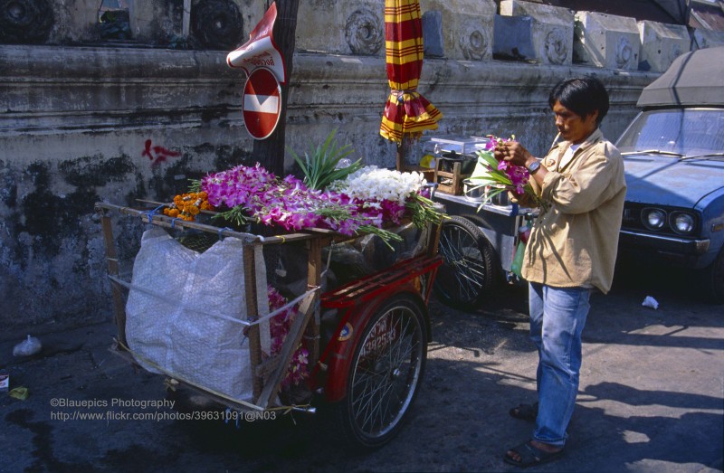 Loat anh song dong ve thanh pho Bangkok nam 1989-Hinh-4