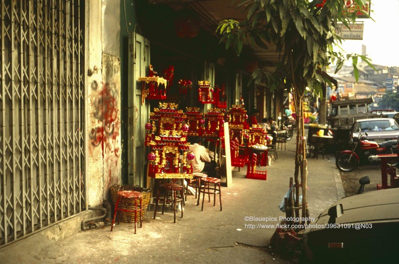 Loat anh song dong ve thanh pho Bangkok nam 1989-Hinh-7