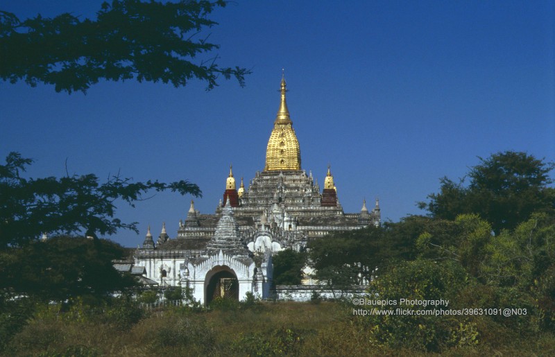 Kham pha thanh dia Bagan o Myanmar nam 1992-Hinh-2