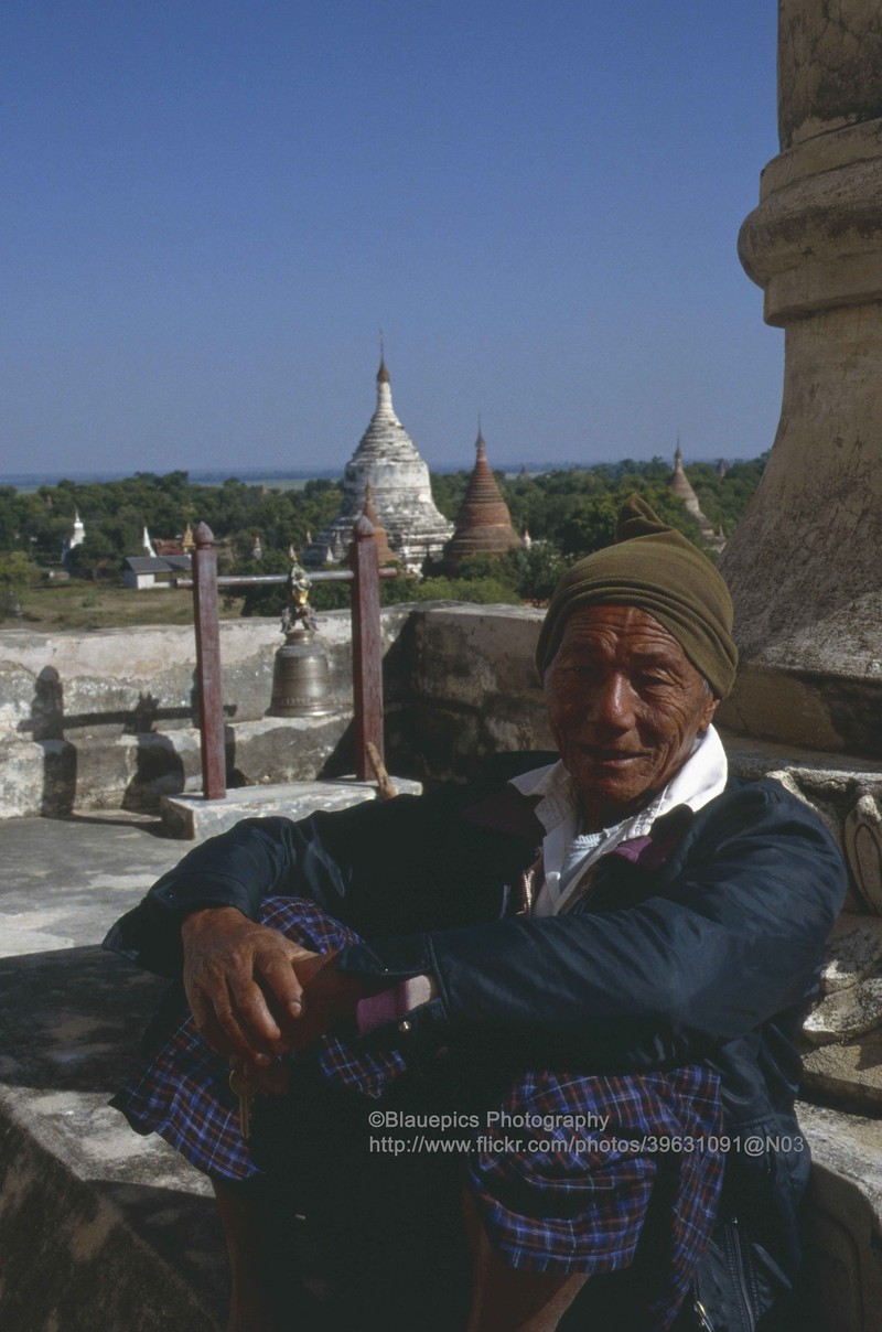 Kham pha thanh dia Bagan o Myanmar nam 1992-Hinh-8