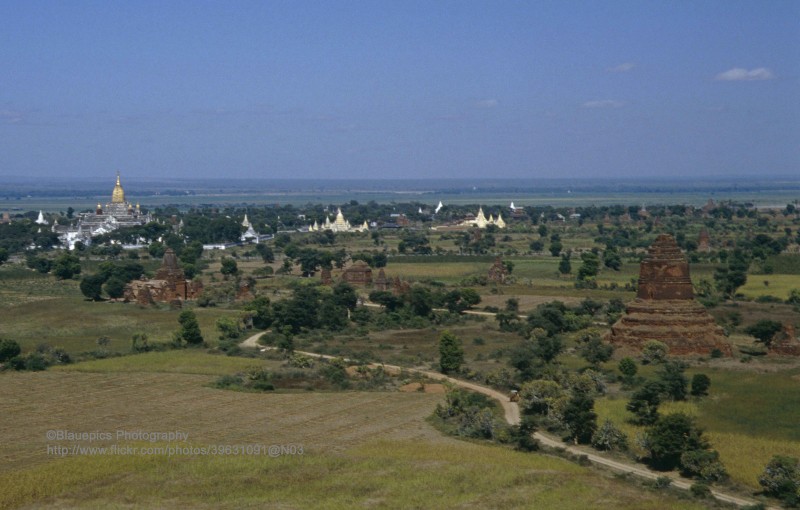 Kham pha thanh dia Bagan o Myanmar nam 1992