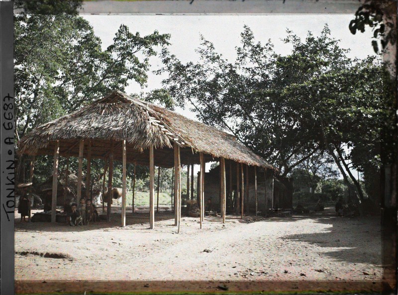 Khung canh lang que tinh Ha Dong nam 1915 qua loat anh mau quy-Hinh-6