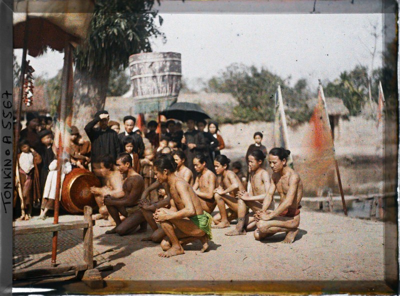 Loat anh mau quy hiem ve tinh Ha Dong nam 1915