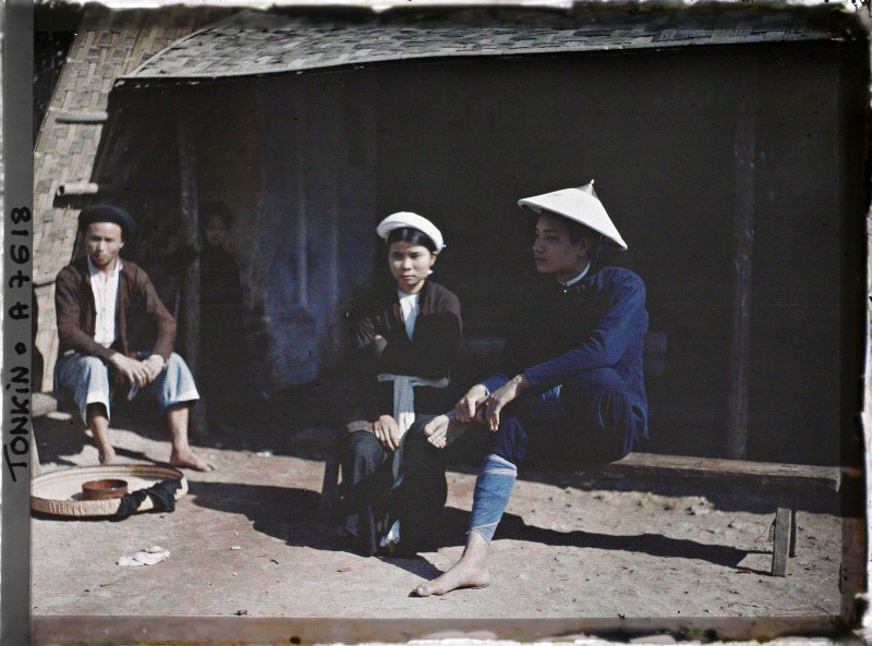 Anh mau hiem co cua nguoi dan Ha Noi nam 1916