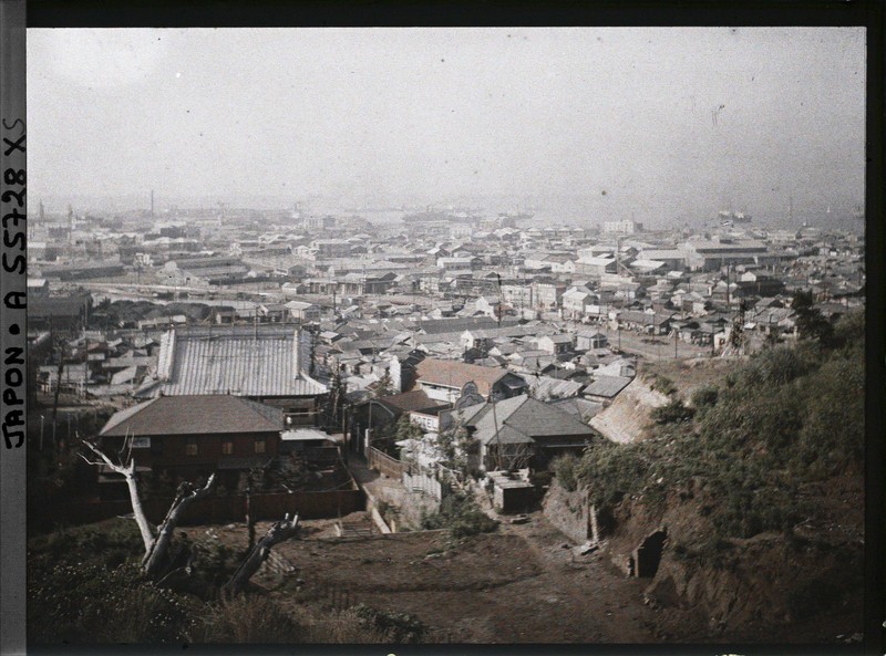 Anh hiem ve thanh pho Yokohama cua Nhat Ban nam 1926