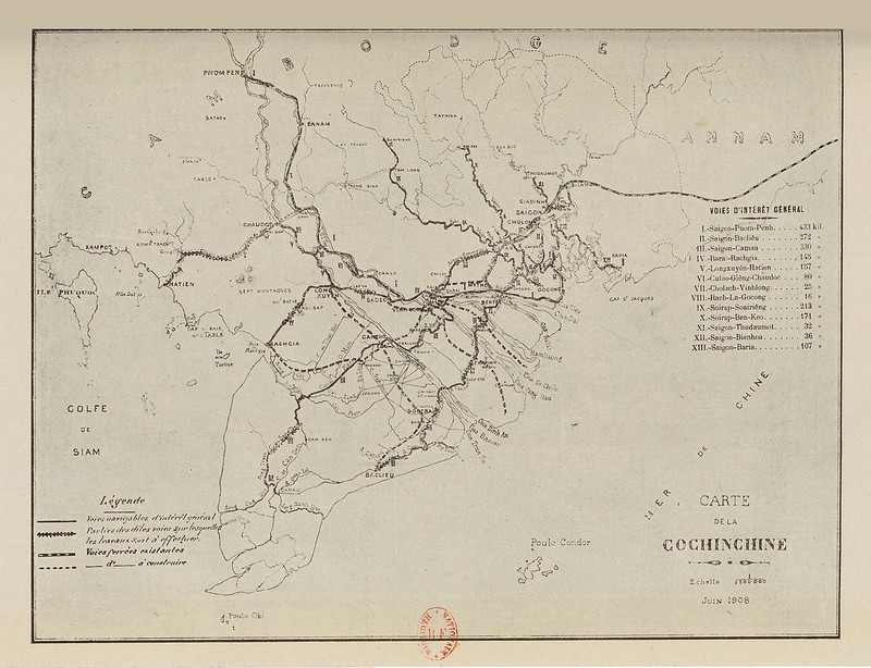 Anh tu lieu hiem ve giao thong duong thuy Sai Gon nam 1908-Hinh-8