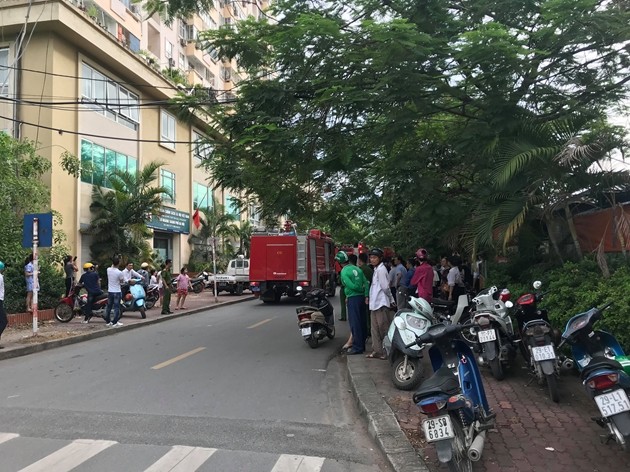 Ha Noi: Binh ga phat no lam rung chuyen khu chung cu-Hinh-2