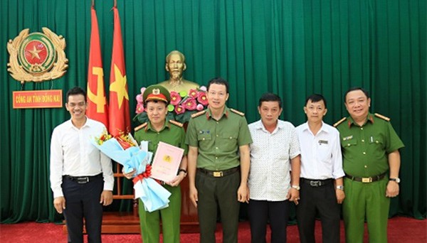 Dai ta Nguyen Ngoc Quang lam Thu truong Co quan CSDT Cong an tinh Dong Nai