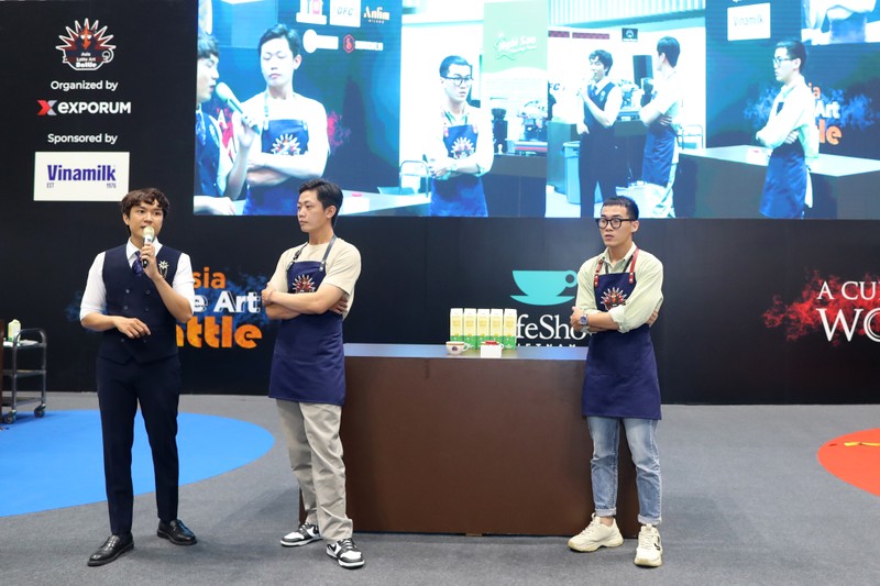 Vinamilk khang dinh vi the trong pha che tai dau truong quoc te Asia Latte Art Battle-Hinh-6